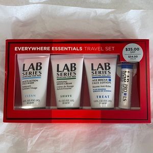 LAB Series skincare for men everywhere essentials travel gift set NIB